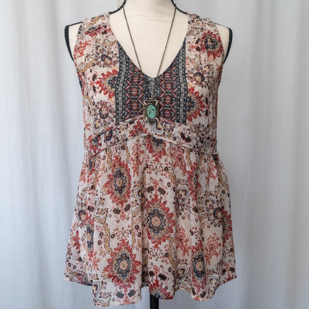 ➽ 3/15$ | Knox Rose | Boho tank top